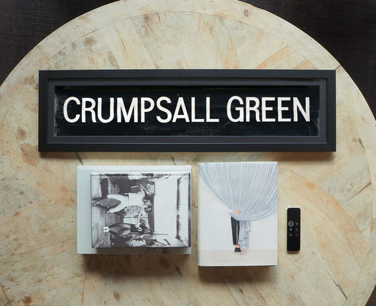Crumpsall Green Framed Bus Blind