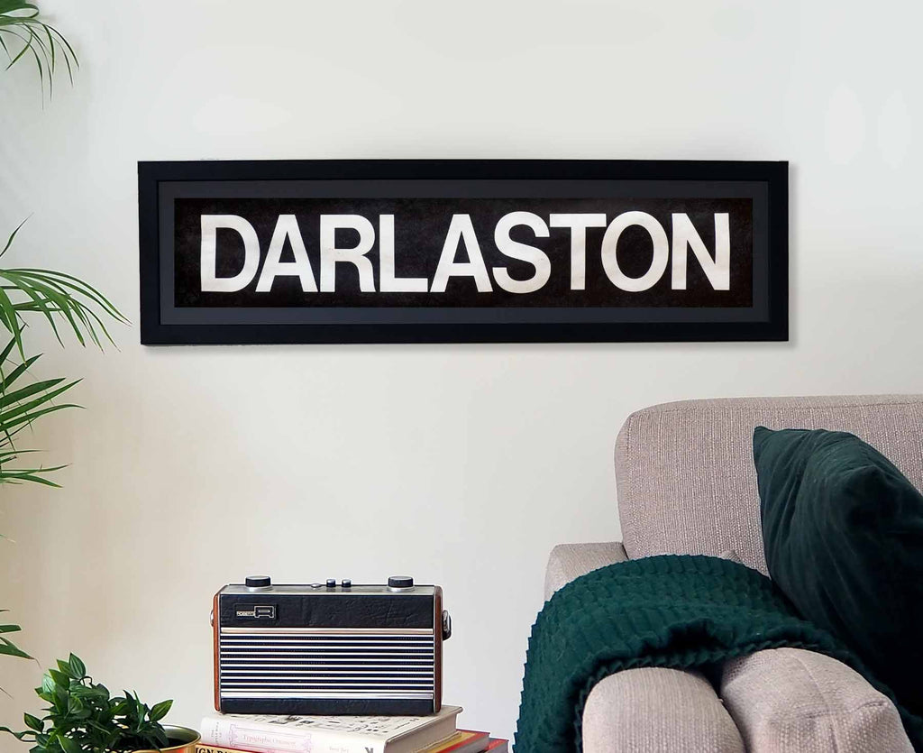 Darlaston Framed Bus Blind