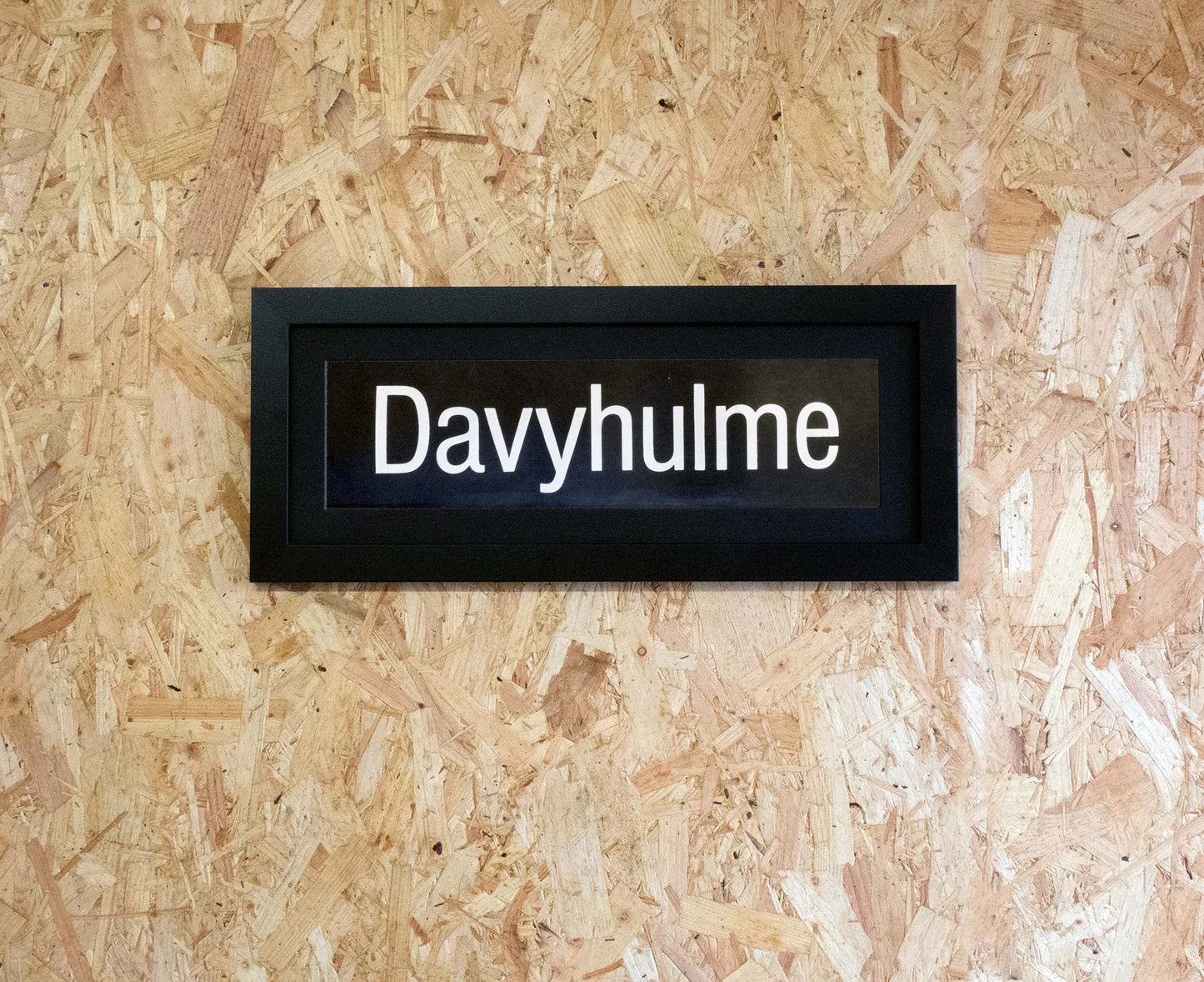 Davyhulme Mini Framed Bus Blind