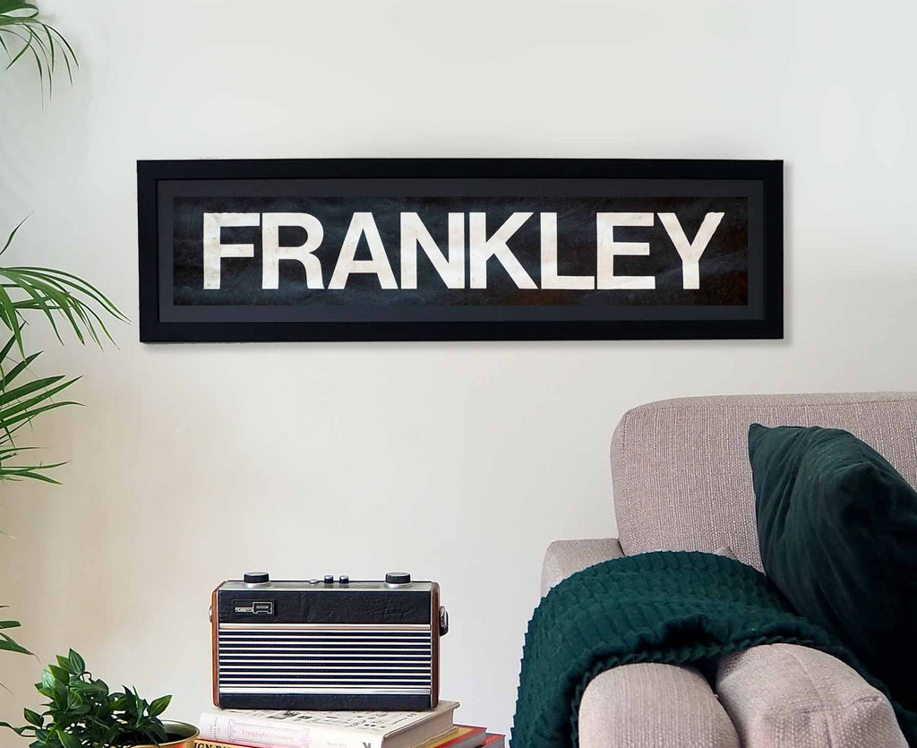 Frankley Framed Bus Blind