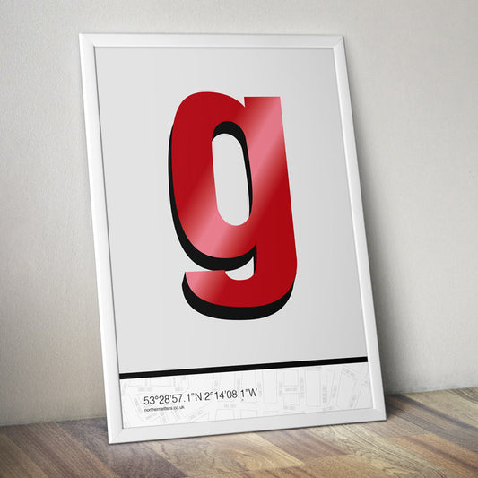 GPS 'G' Print v2