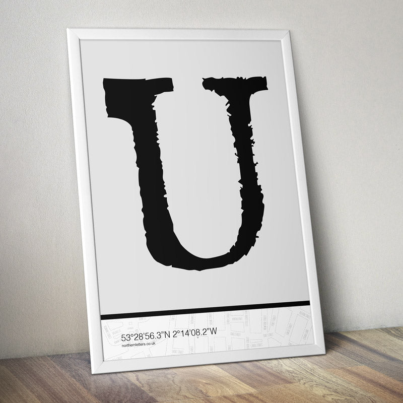 GPS 'U' Print