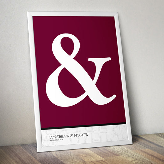 GPS Ampersand Print