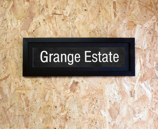 Grange Estate Mini Framed Bus Blind