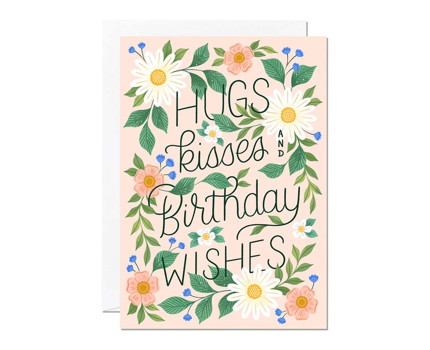 Hugs, Kisses and Birthday Wishes Birthday Card