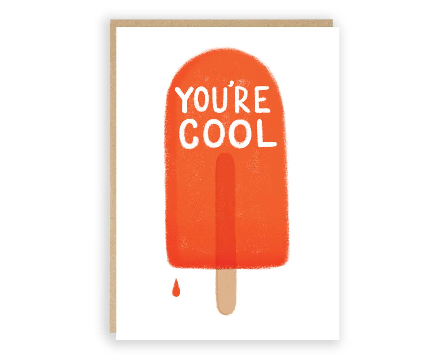 You're Cool Ice Lolly Card