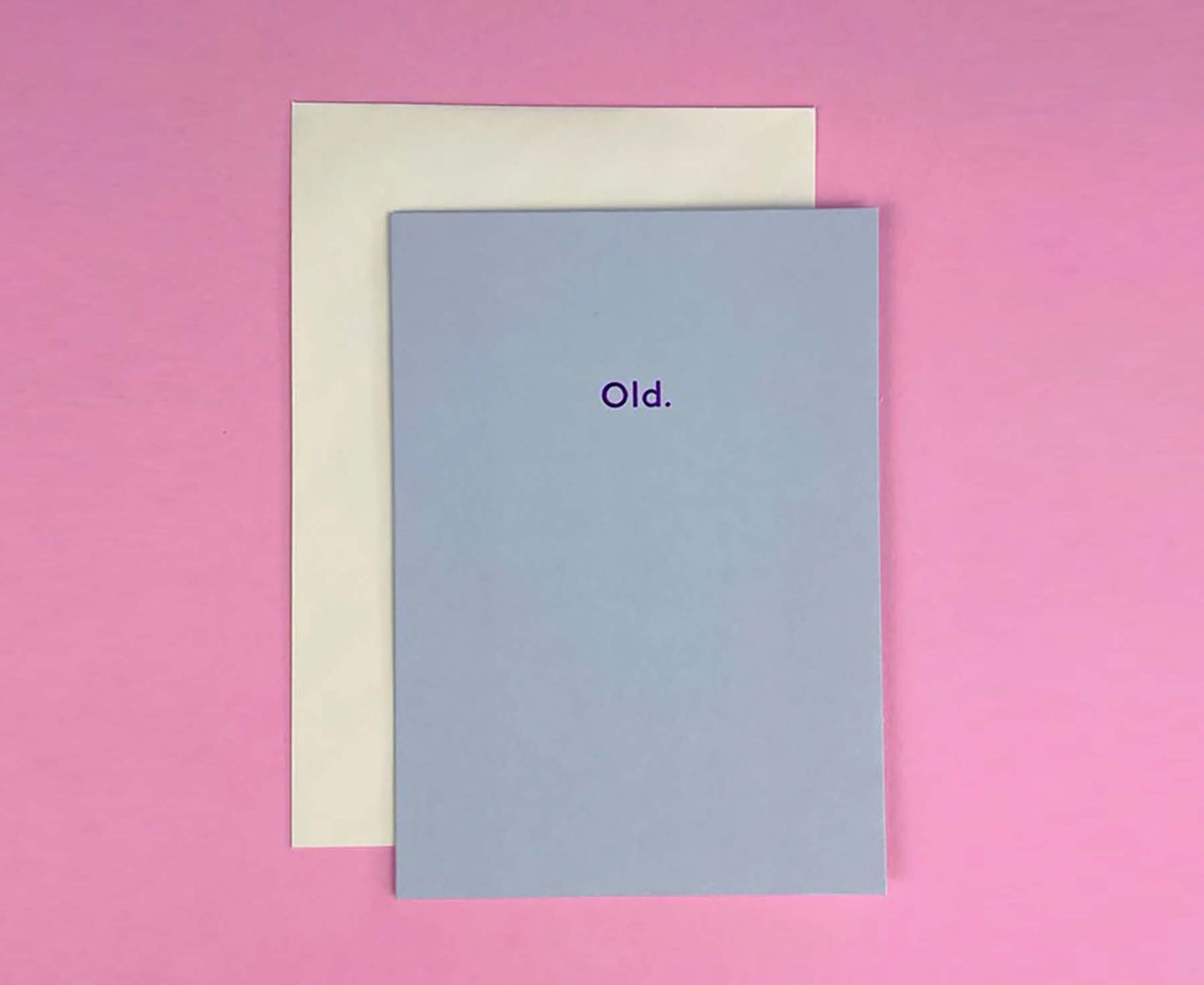 'Old' Foiled card