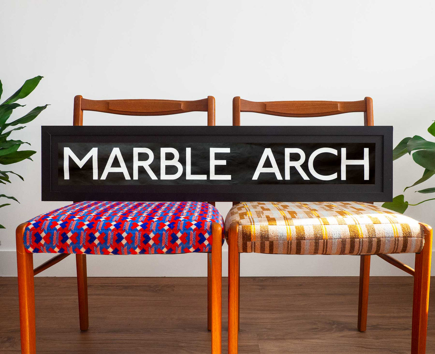 Marble Arch Framed London Bus Blind