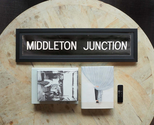 Middleton Junction Framed Bus Blind