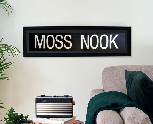 Moss Nook Framed Bus Blind