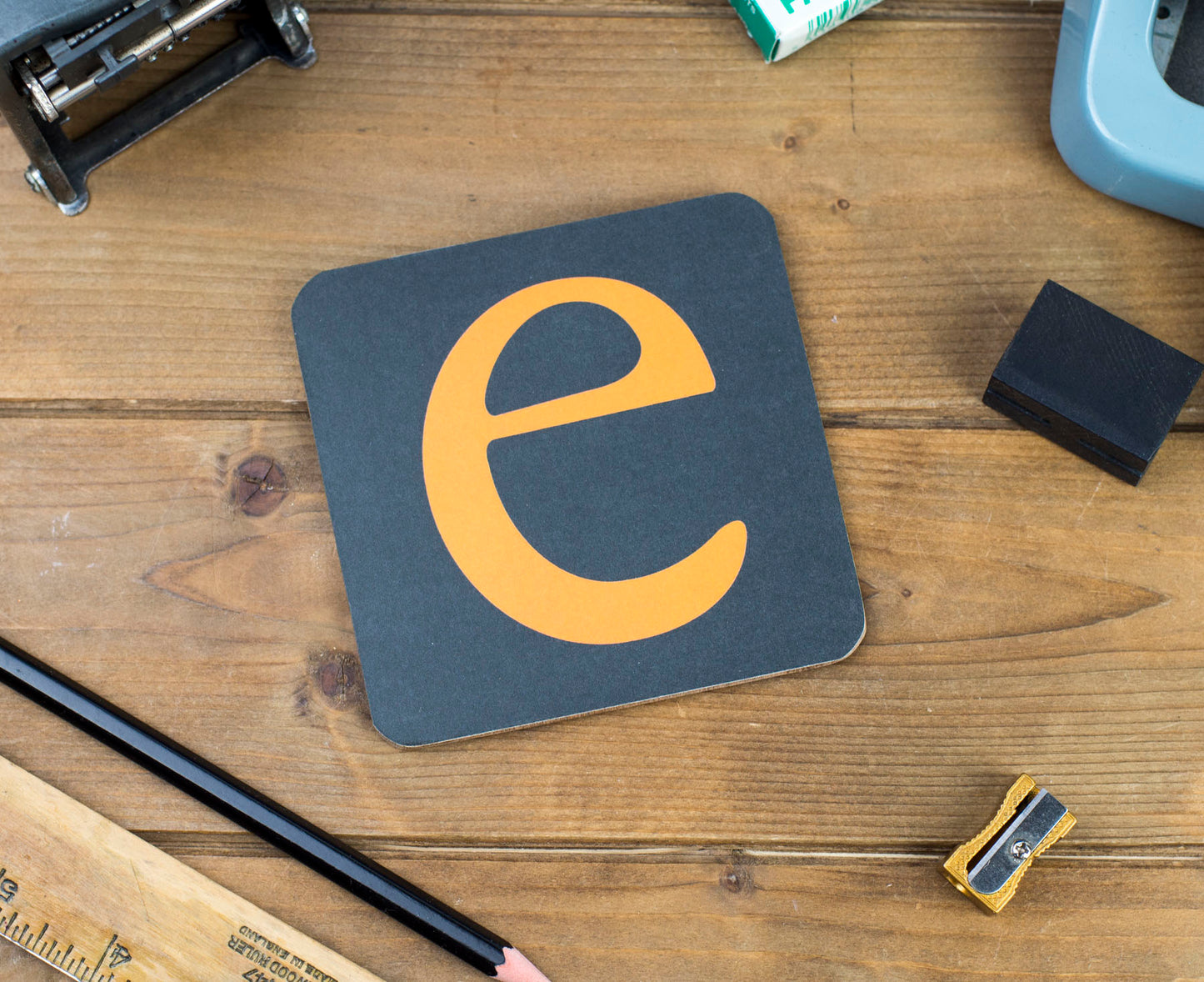 'E' Letter Coaster