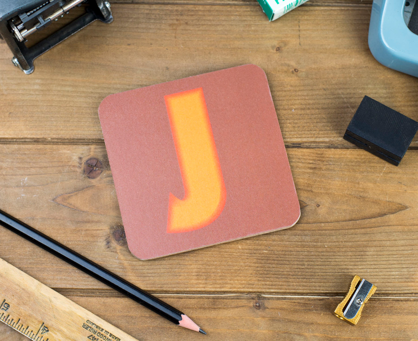 'J' Letter Coaster