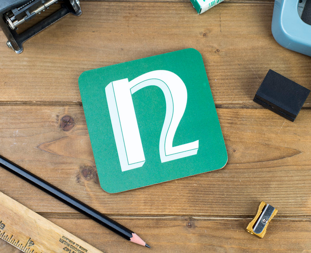 'N' Letter Coaster