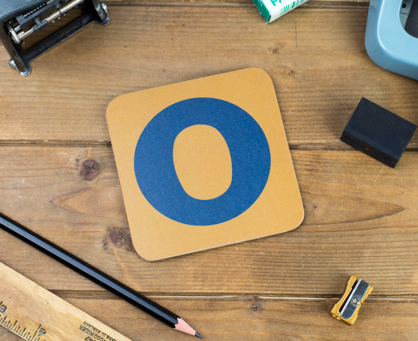 'O' Letter Coaster