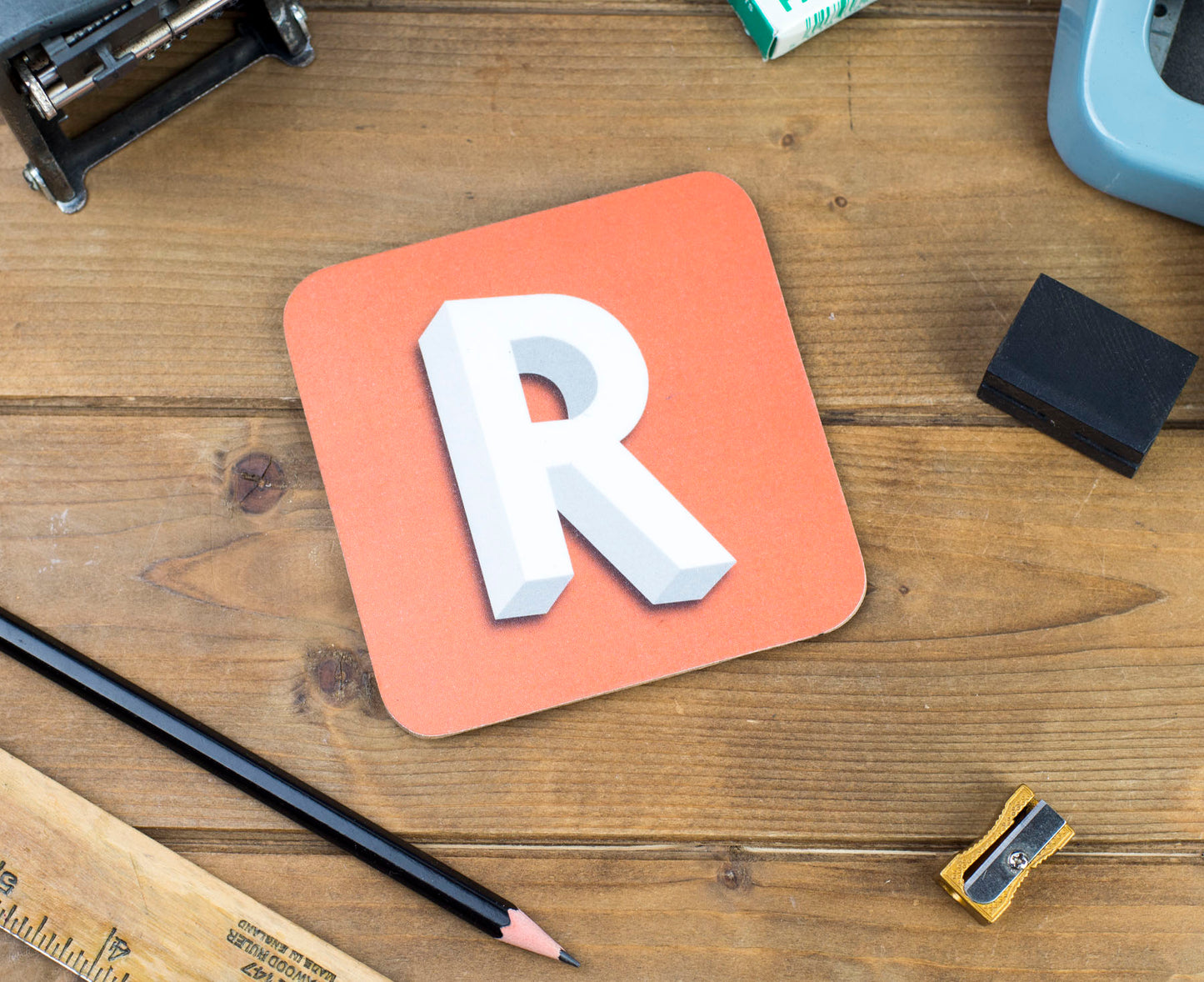 'R' Letter Coaster