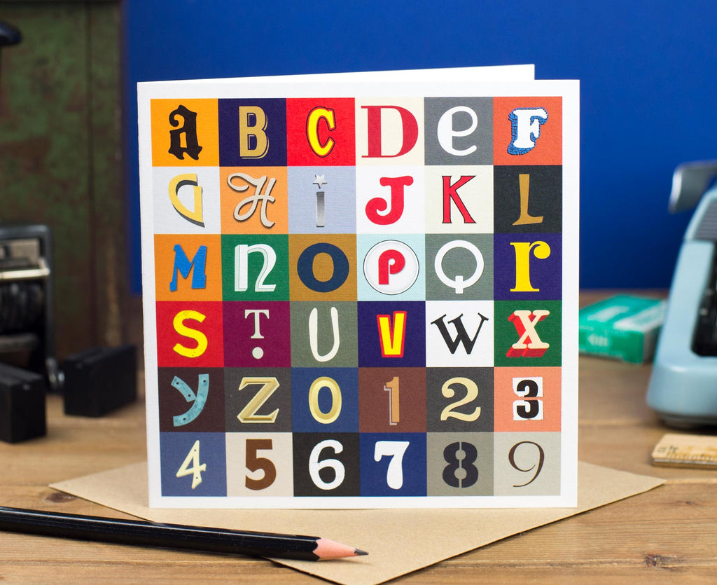 Alphabet Card