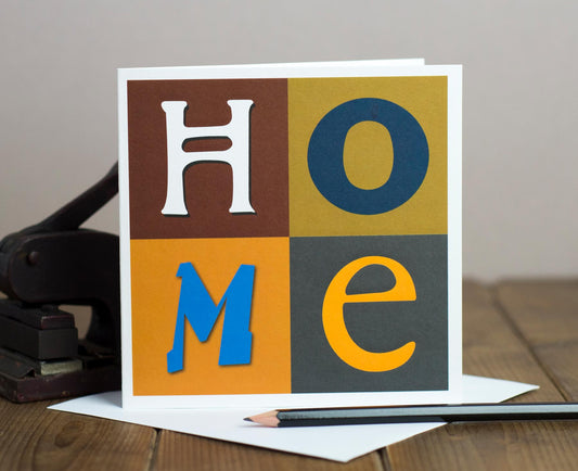 Home letters cards