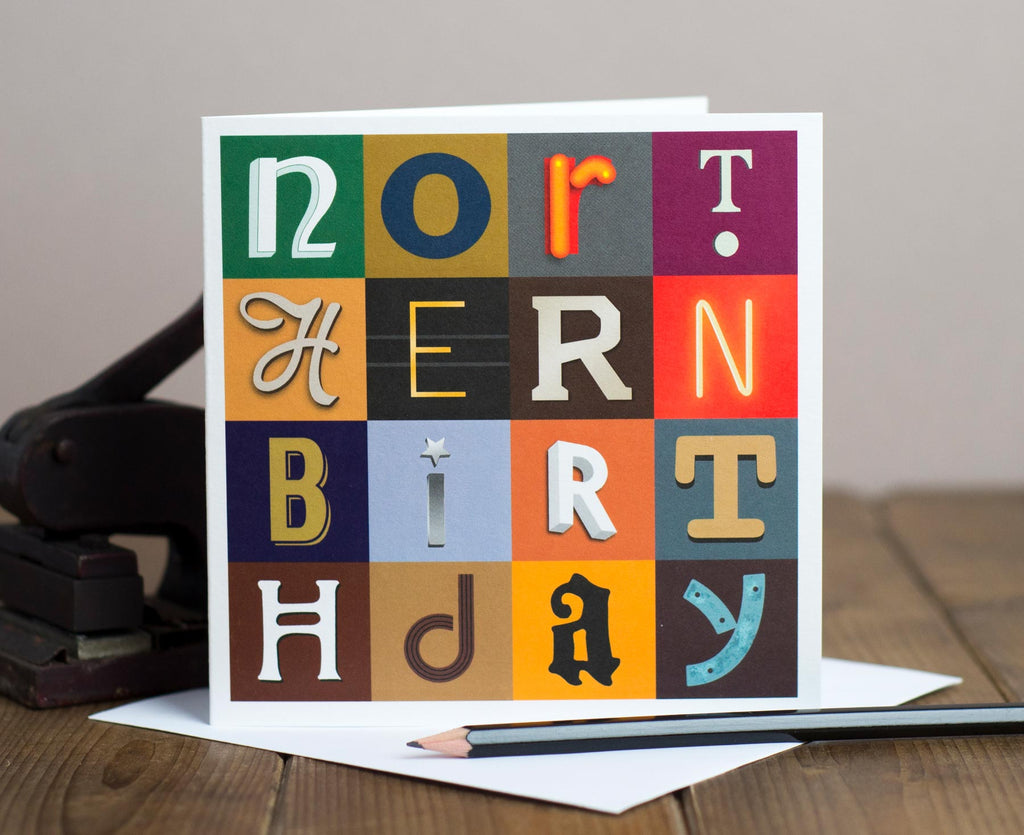 Northern Birthday card