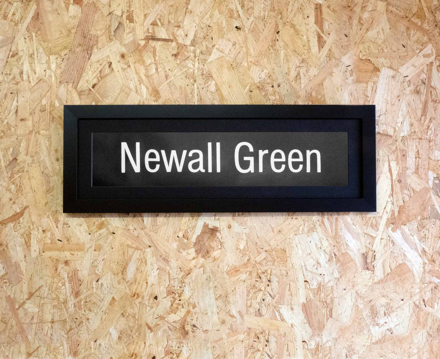 Newall Green Mini Framed Bus Blind