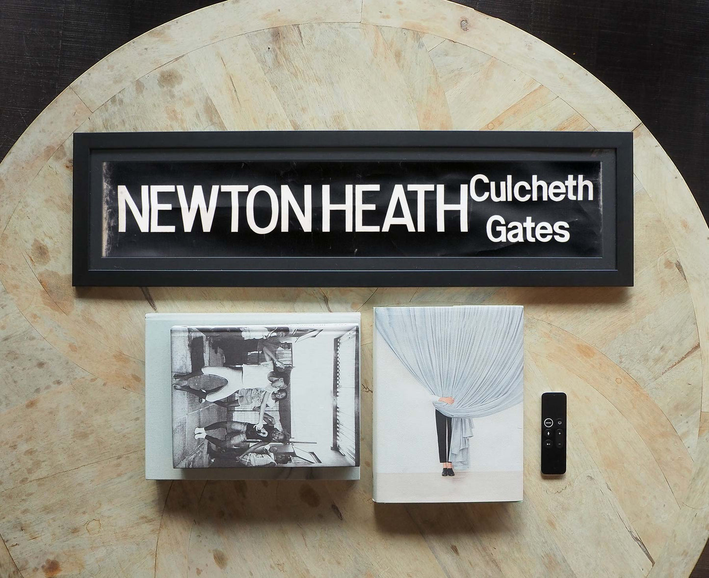 Newton Heath Culcheth Gate Framed Bus Blind