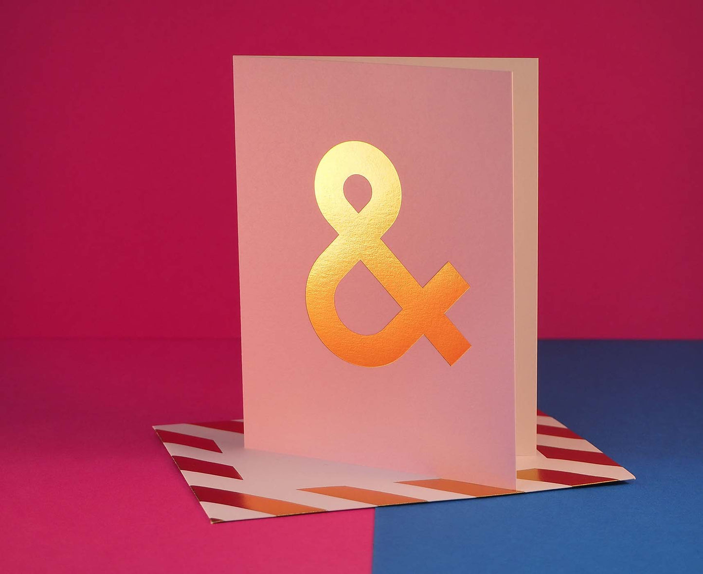Nixie Ampersand letter card