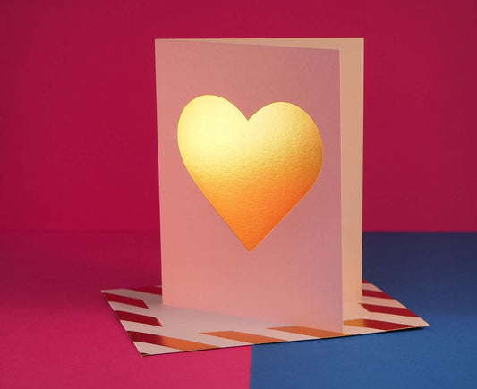 Nixie Heart letter card