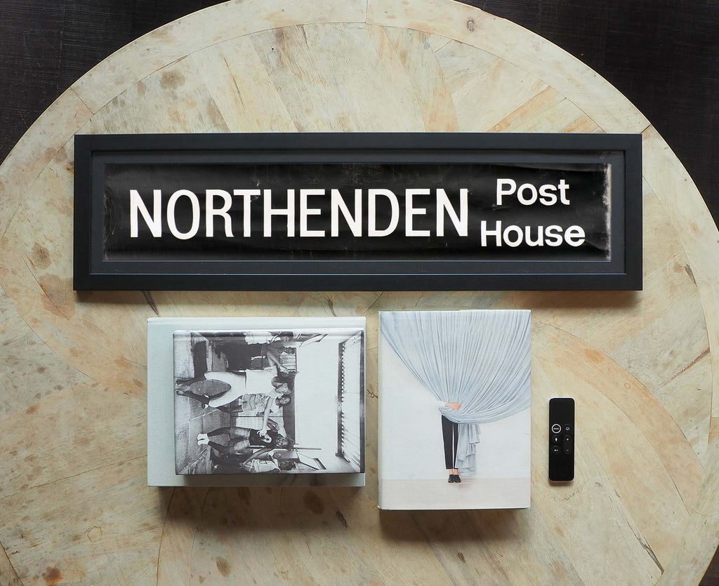 Northenden Post House Framed Bus Blind