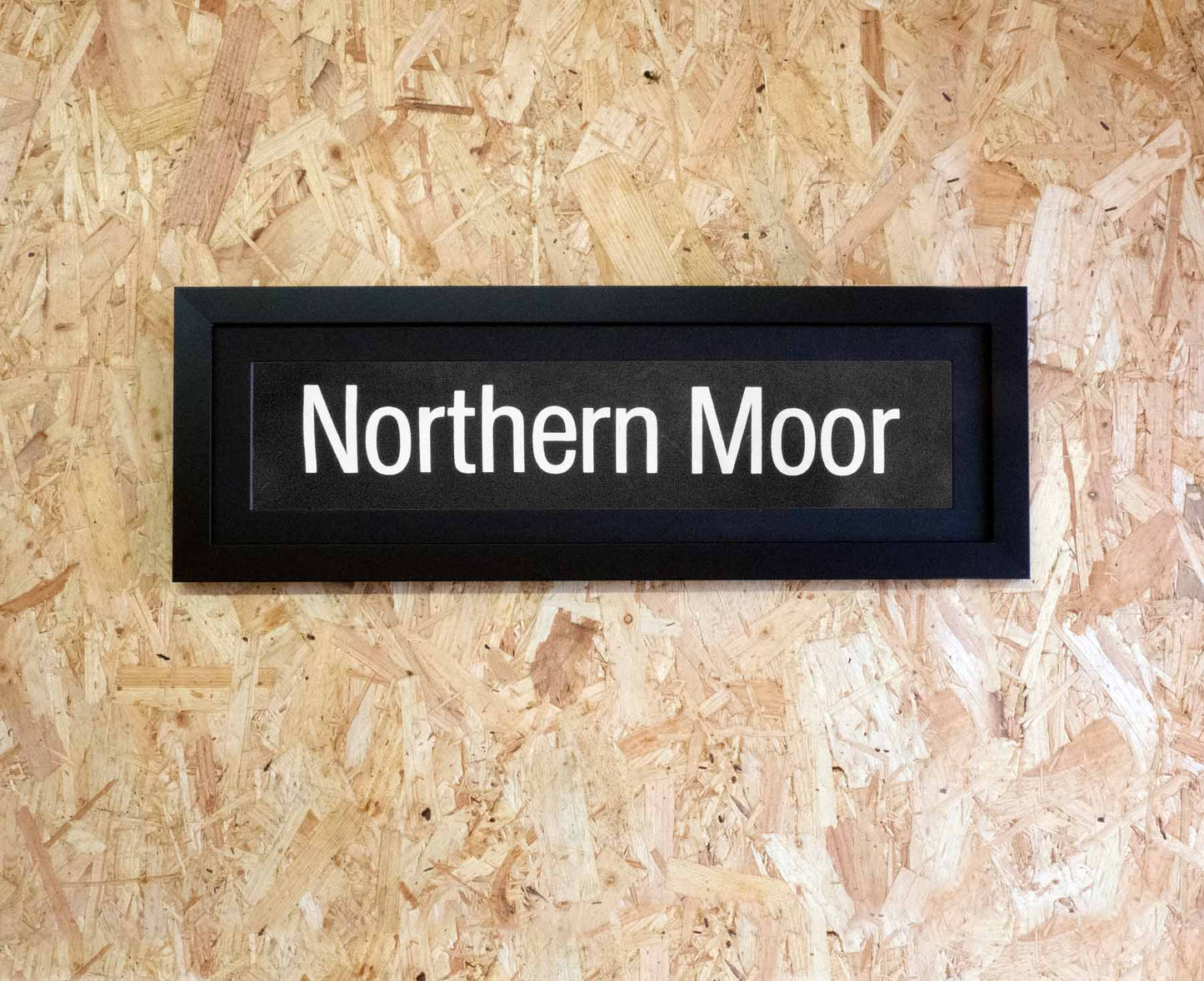Northern Moor Mini Framed Bus Blind