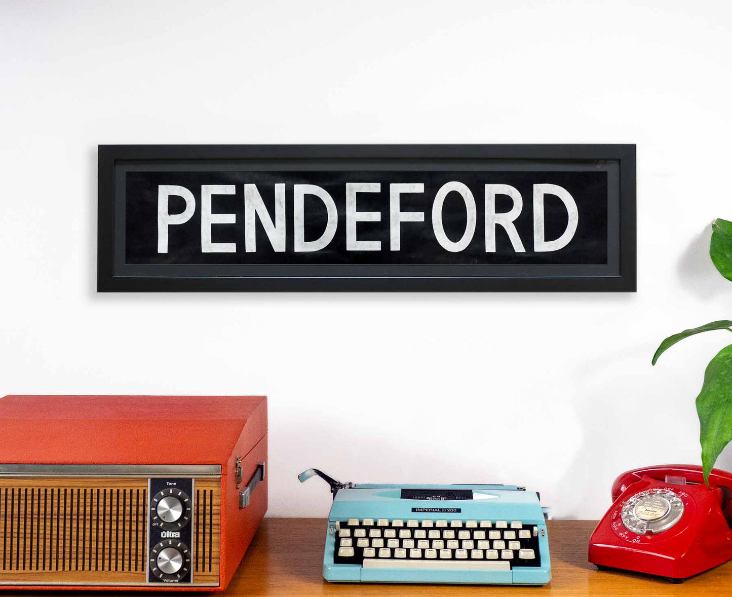 Pendeford 1986 Framed Bus Blind