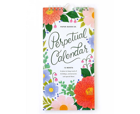 Perpetual Calendar Birthday & Anniversary Planner