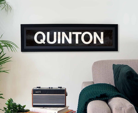 Quinton Framed Bus Blind