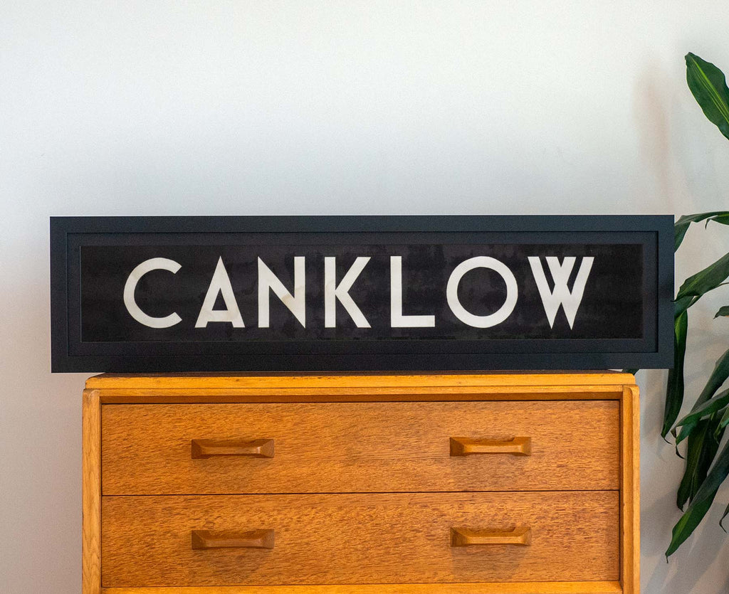 Canklow 1971 Framed Bus Blind