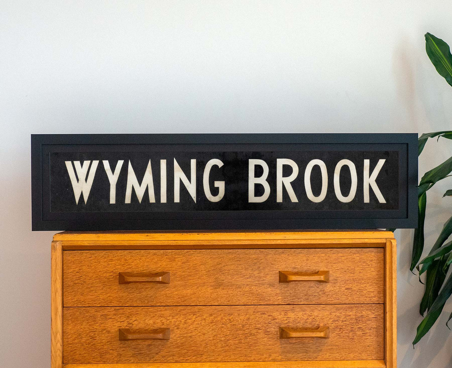 Wyming Brook 1971 Framed Bus Blind