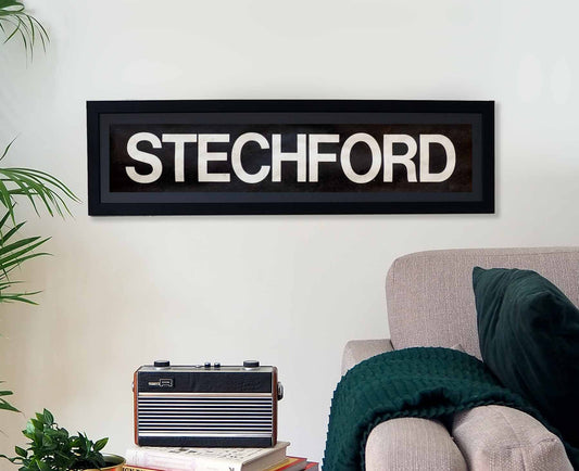 Stechford Framed Bus Blind