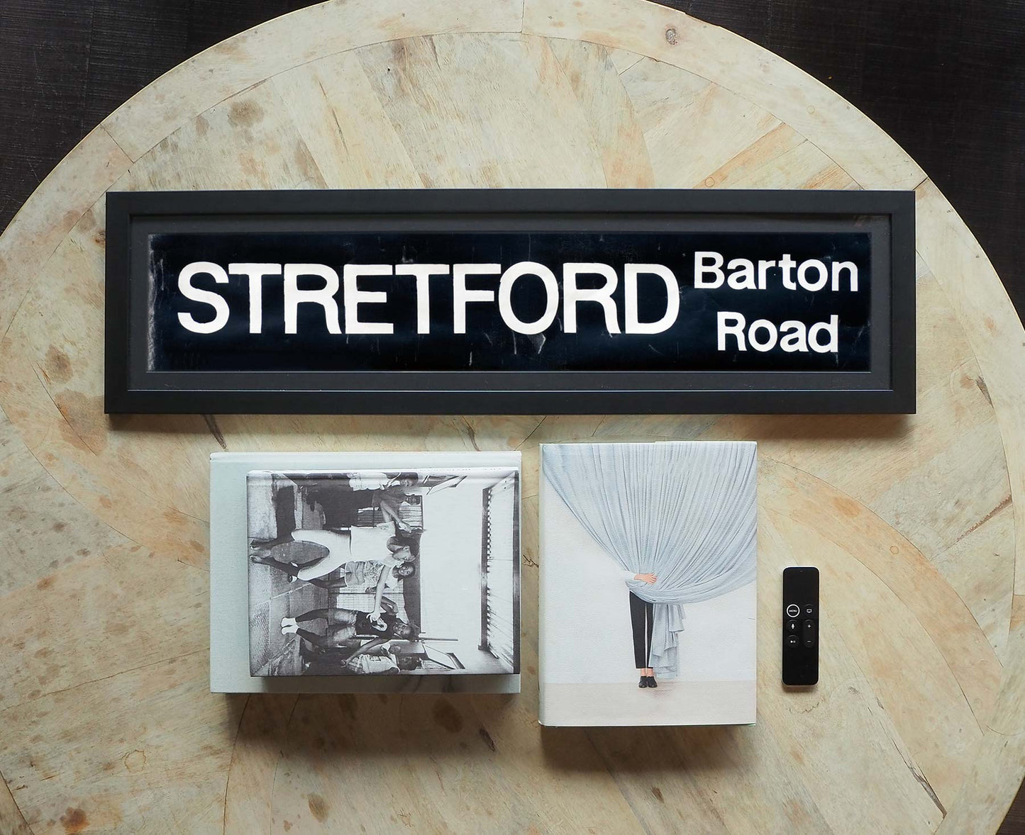 Stretford Barton Road Framed Bus Blind