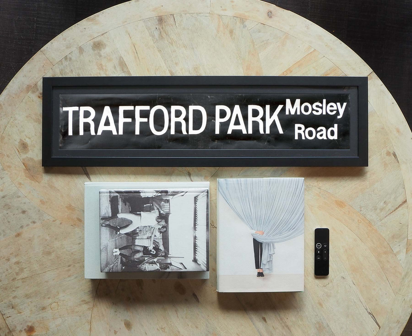 Trafford Park Mosley Road Framed Bus Blind