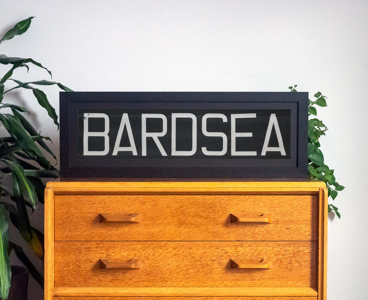 Bardsea 1960s Framed Bus Blind