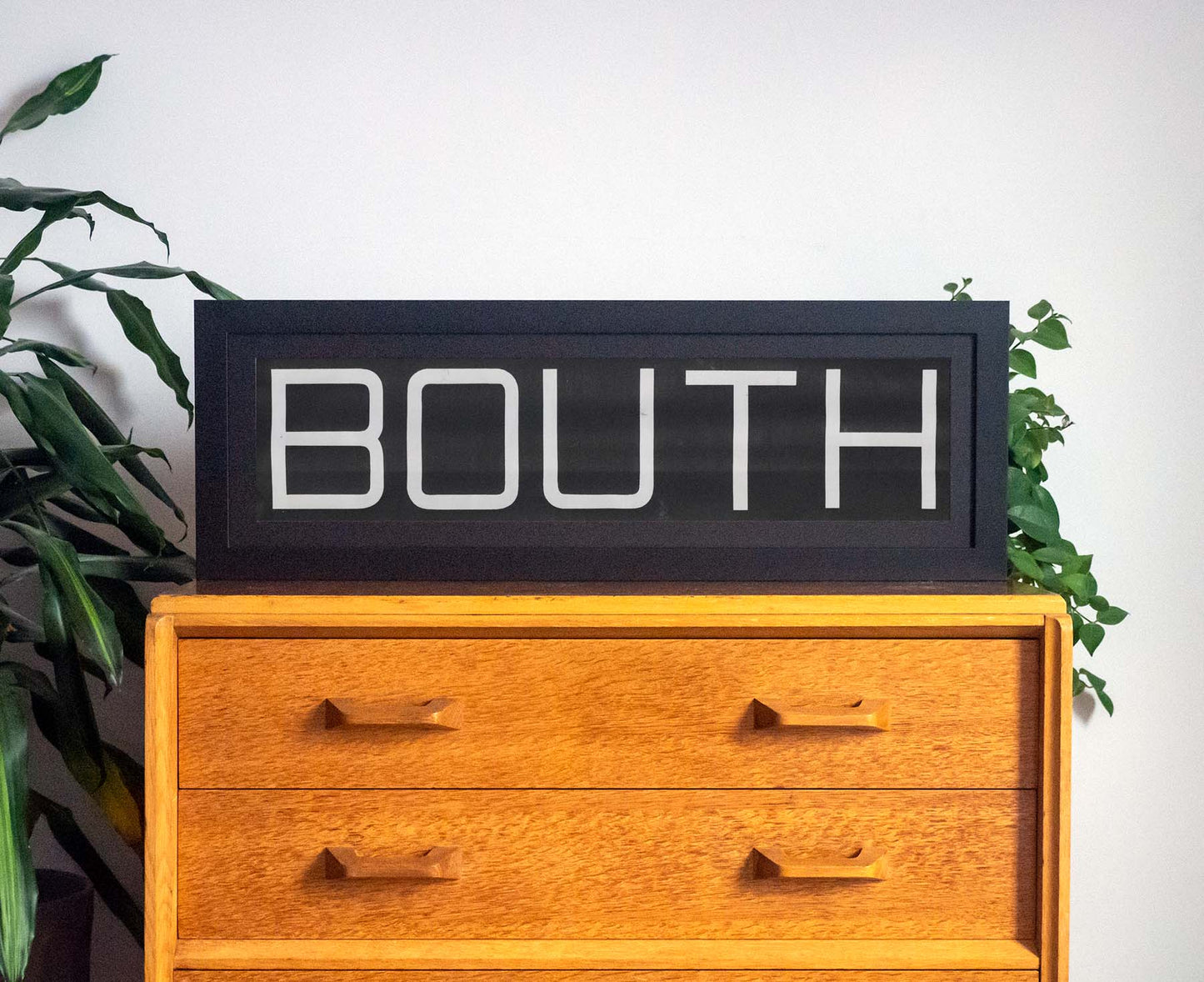 Bouth 1960s Framed Bus Blind
