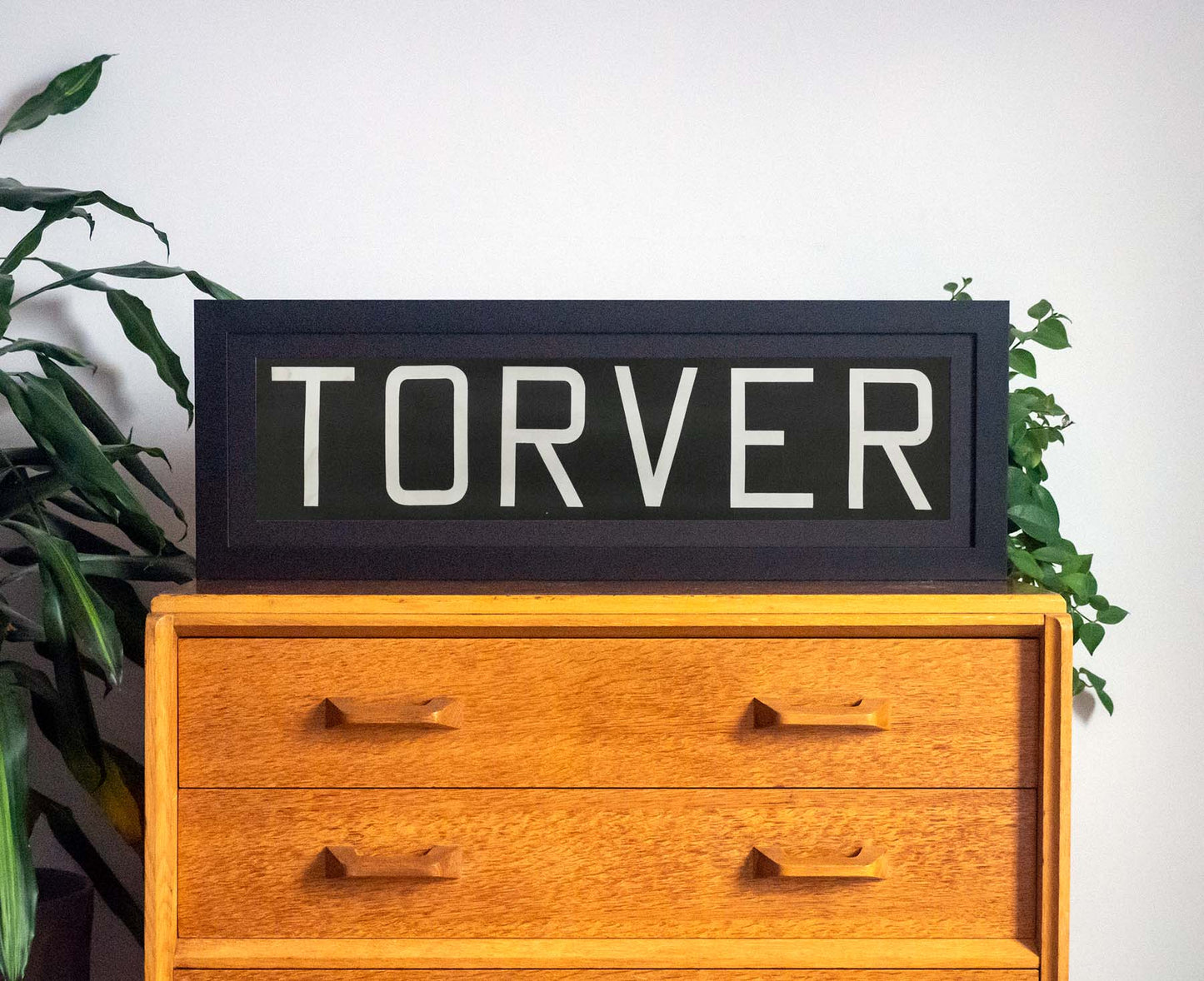 Torver 1960s Framed Bus Blind