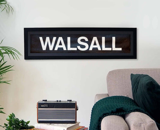 Walsall Framed Bus Blind