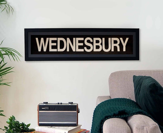 Wednesbury Framed Bus Blind