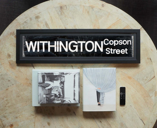 Withington Copson Street Framed Bus Blind