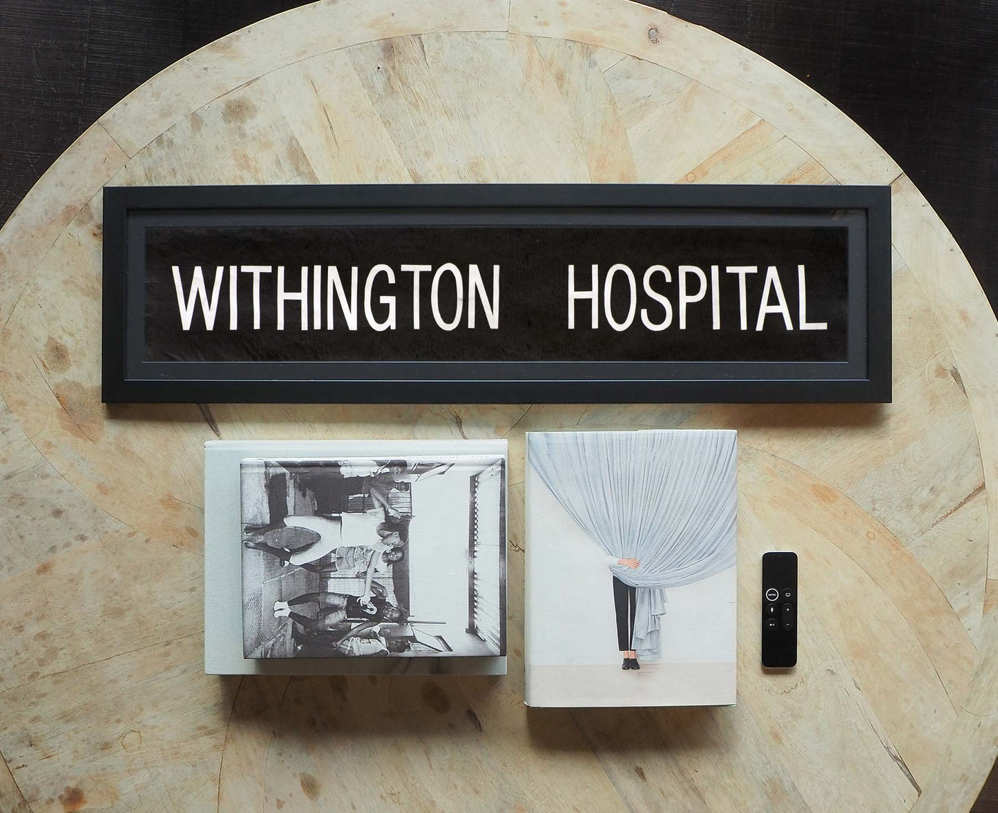 Withington Hospital Framed Bus Blind