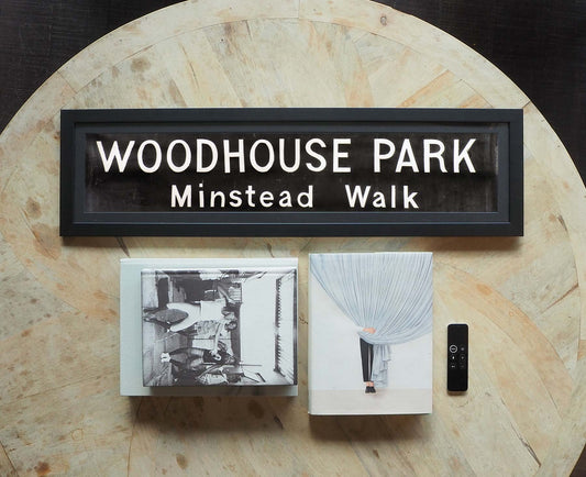 Woodhouse Park Minstead Walk Framed Bus Blind