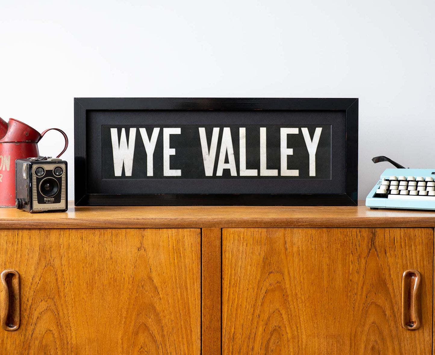 Wye Valley 1960s framed bus blind