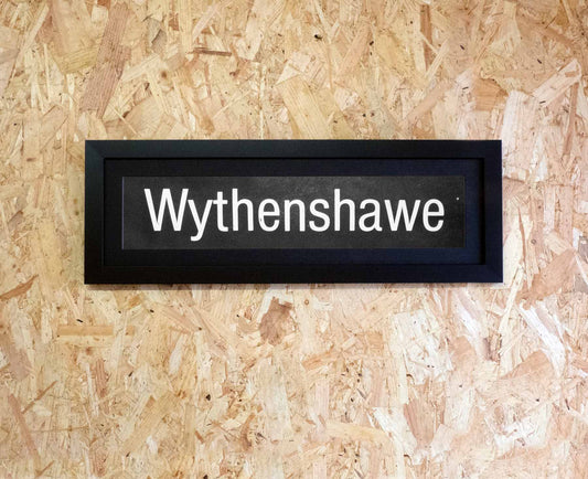 Wythenshawe Mini Framed Bus Blind