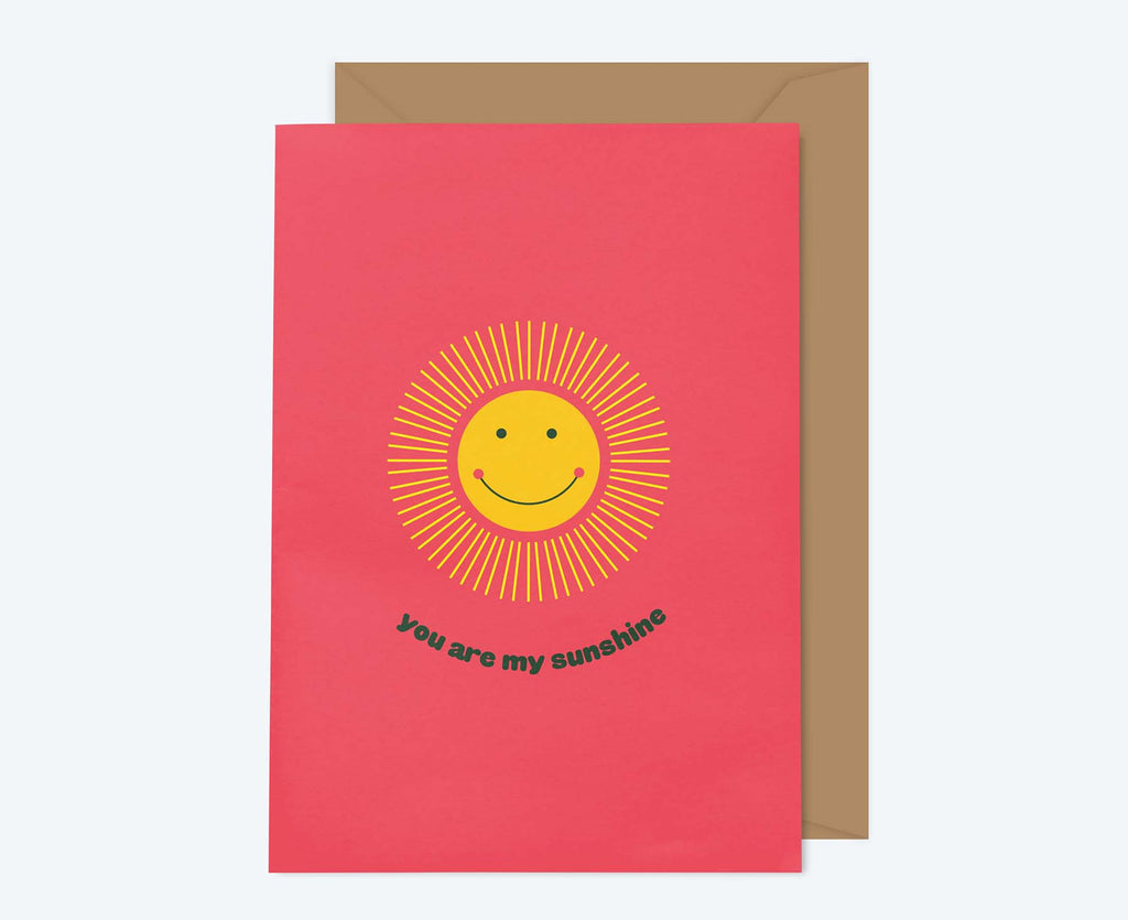 You Are My Sunshine card